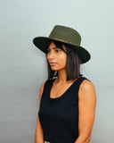 Wyeth Billie Fedora in Olive – green, additional view